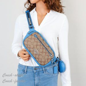 coach nylon belt bag